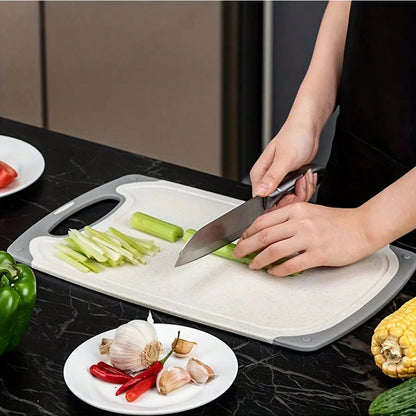 1/3PCS kitchen household imitation marble cutting board