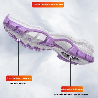 Anti-Slip  Fleece and Thickened Warm Cotton Snow Boots