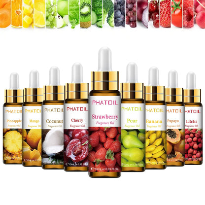 PHATOIL 1/3/9pcs 10ml Sweet Fruit Fragrance Oil