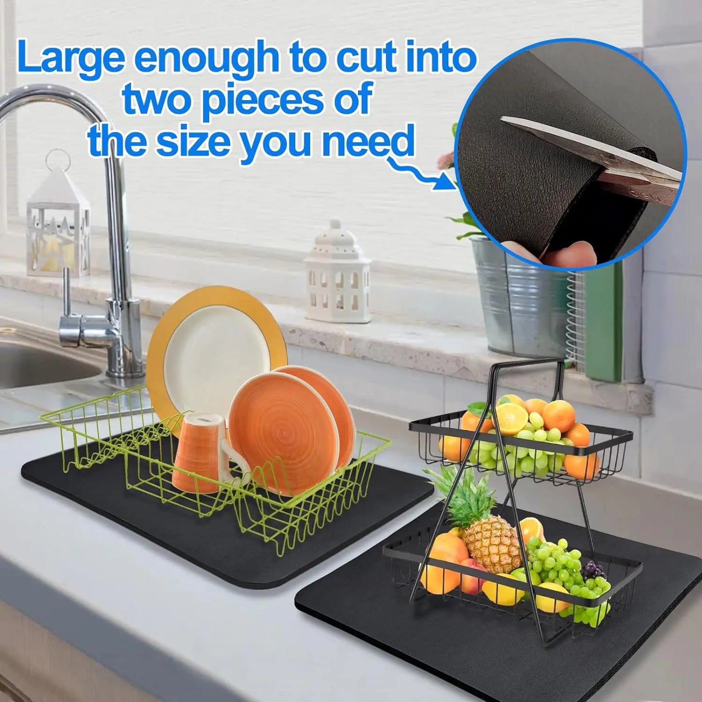 Large Kitchen Super Absorbent Drying Mat