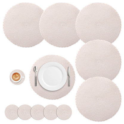 Dining Table 34cm Woven Heat Resistant Place Mats