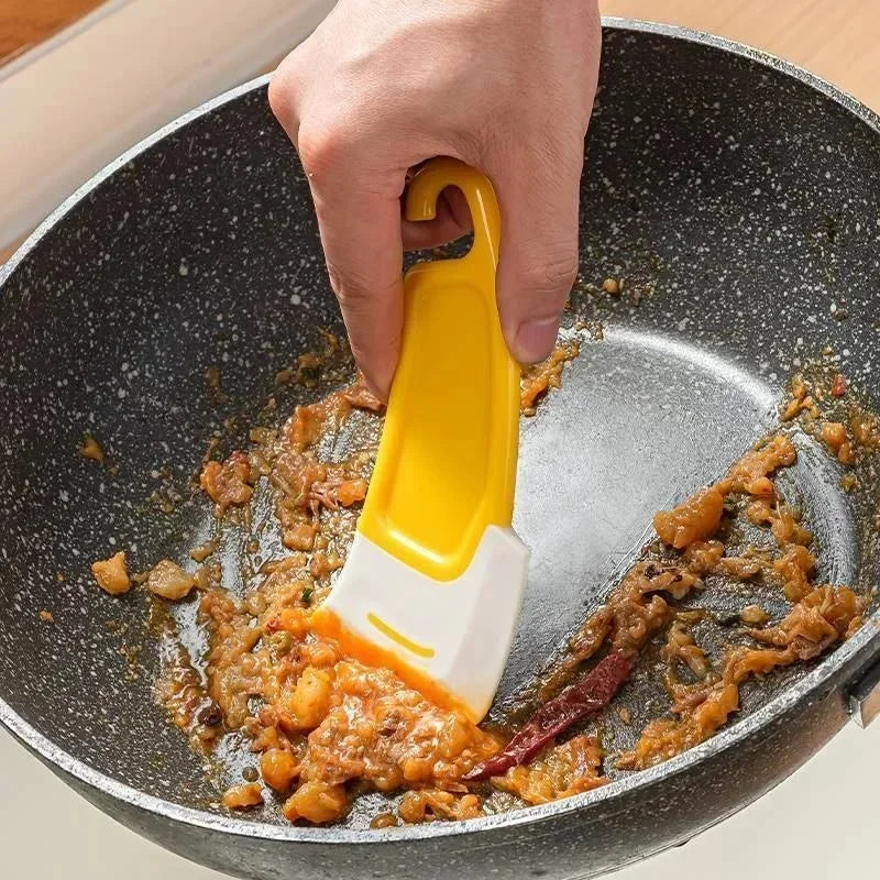 3/1Pc Silicone Kitchen Scraper Cleaning Spatula