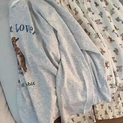 Korean Sweet Loose Pajamas Homewear Set