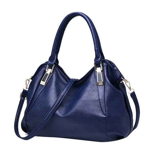 Soft Leather Handbag Classic Large Capacity Bags