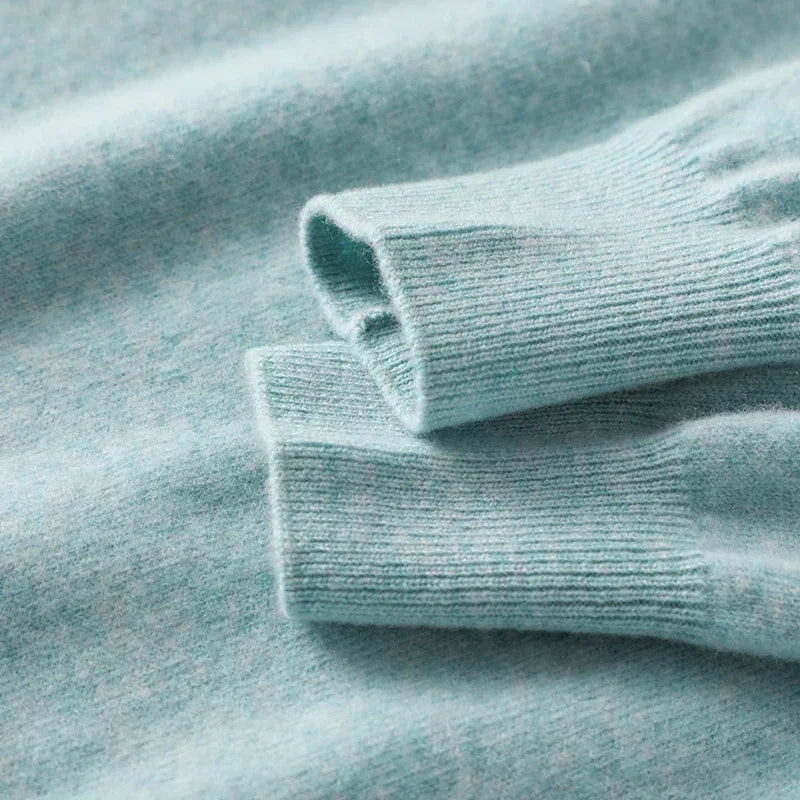 Thin Round Neck Pullover