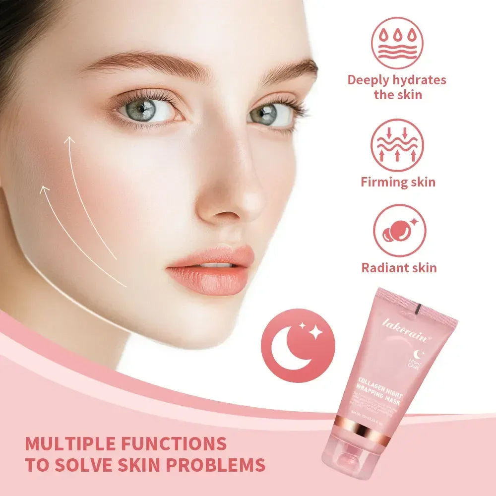 Korean Deep Collagen Mask Peel Off Mask Face Anti Wrinkle