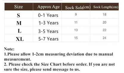 Baby Girls Toddlers Bow Long Soft Cotton Socks