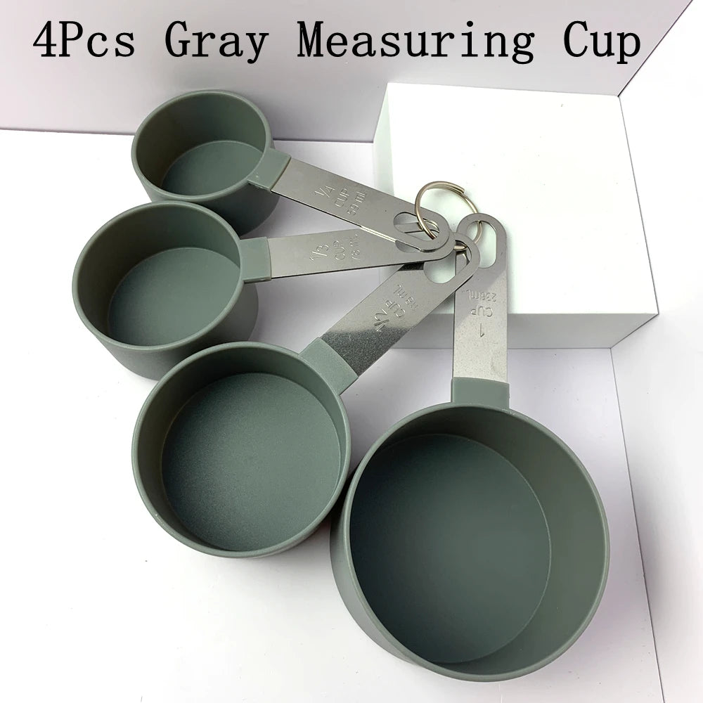 4/8PCS/Plastic Multi Purpose Measuring Cup Set