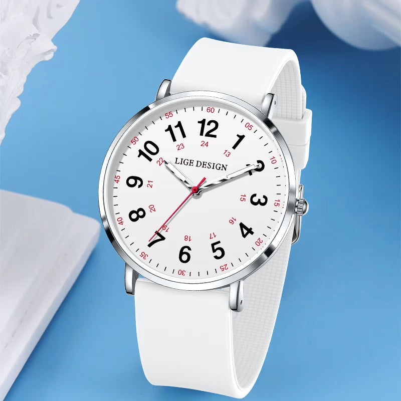 Candy Silicone Luminous Quartz watches