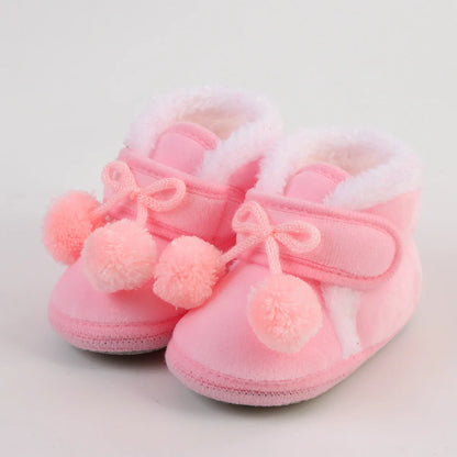 Newborn Baby Girls Boys Soft Snow Boots