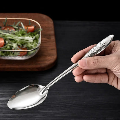17cm Stainless Steel Long Handle Soup Spoon
