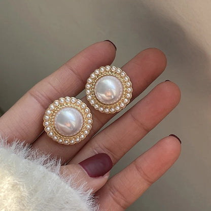 DANA Vintage Circle Drop Earrings