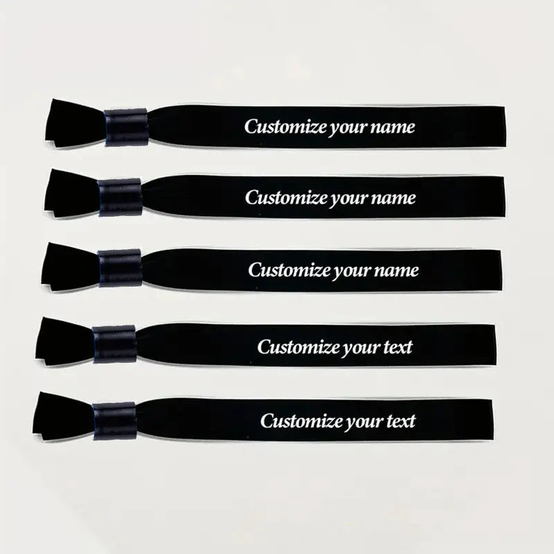 100pcs Cloth Event Wristbands Cloth Party