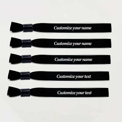100pcs Cloth Event Wristbands Cloth Party