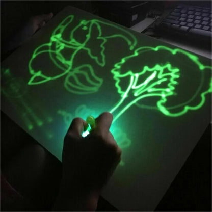 Luminous Magic Drawing Board Light In Dark Toys