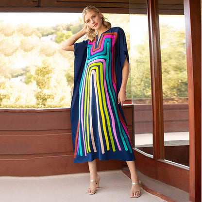 Kaftan Dress Over Size Beach Dress Cover Up