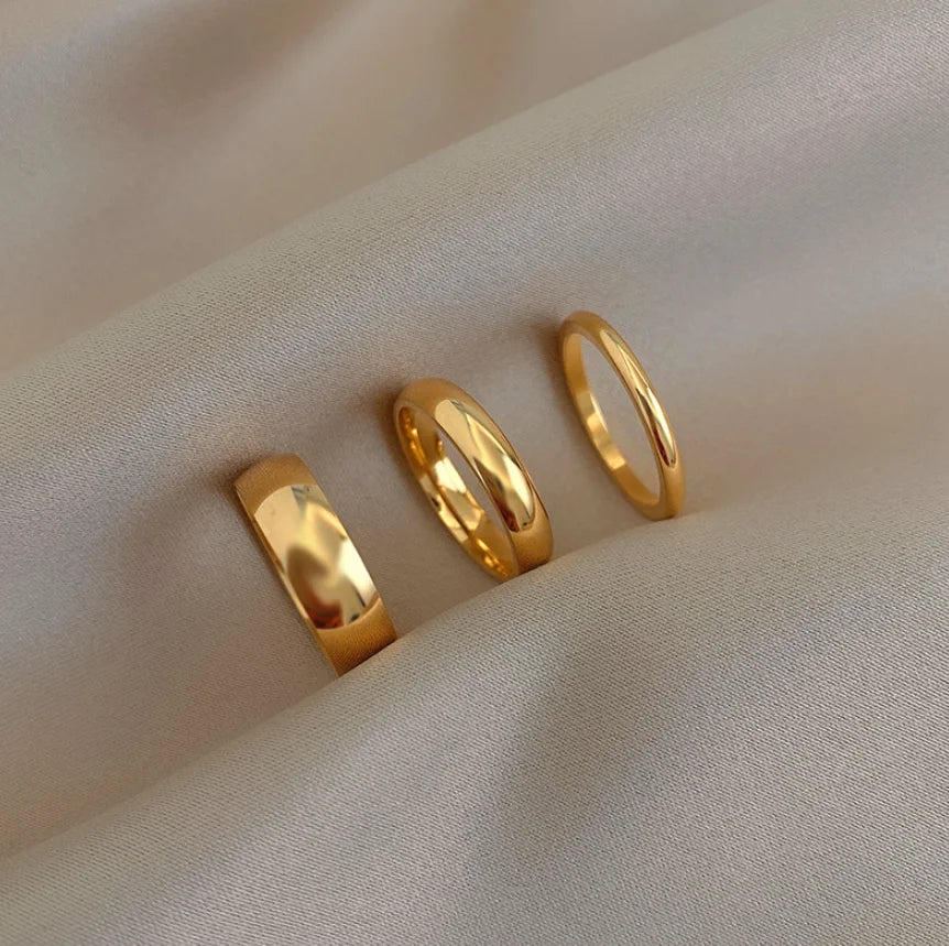 DANA 18K Gold Plated Silver Knuckle Ring