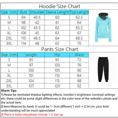 Tracksuit Casual Sweatpants Sports Long Sleeve Pullover