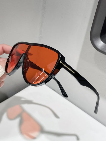 Unisex Retro Frog-eye Frame Sunglasses