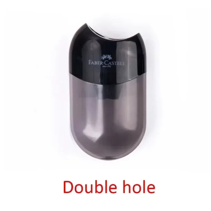 Double Hole and One Hole Pencil Sharpener Transparent
