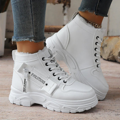 Waterproof Snow Boots Platform Sports Sneakers