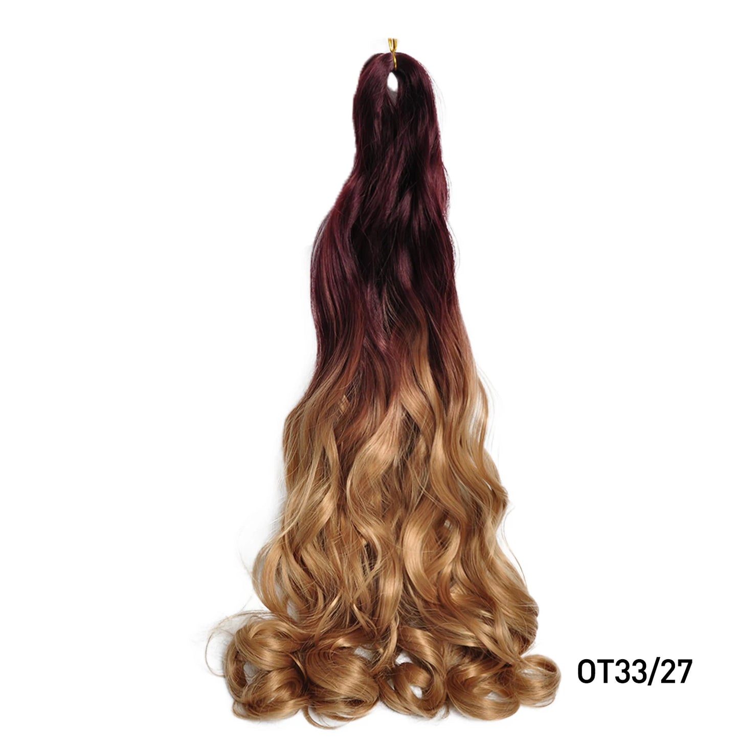 French Curls Braiding Hair 24Inch Hair Extensions