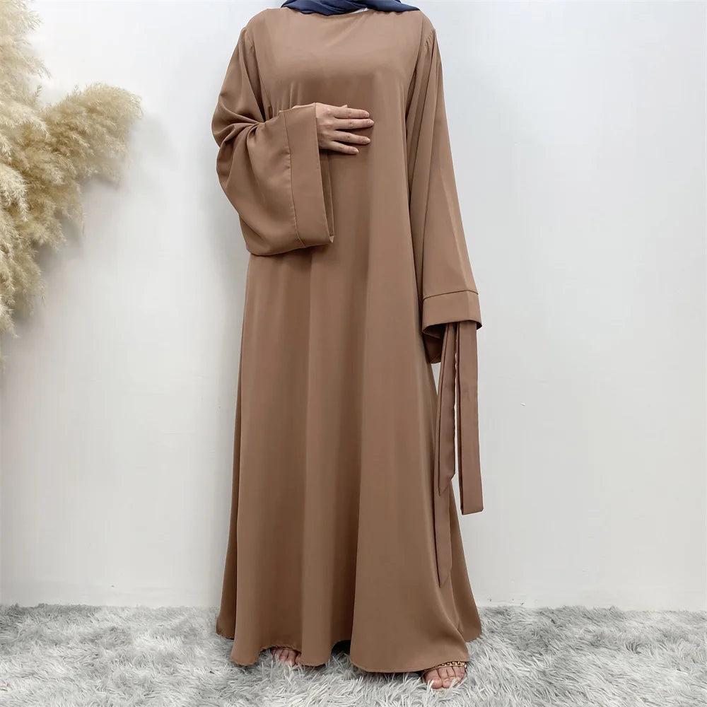 فستان عباية إسلامية طويلة