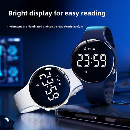 Electronic Silent Vibration Alarm Waterproof Sports Multifunctional Pedometer Stopwatch