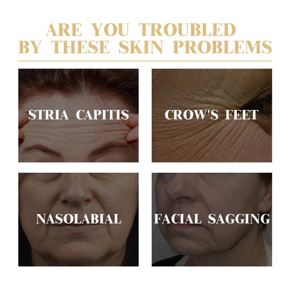 Mascarilla facial antiarrugas de colágeno