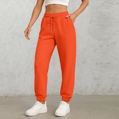 Straight Leg Elastic Waist Pants