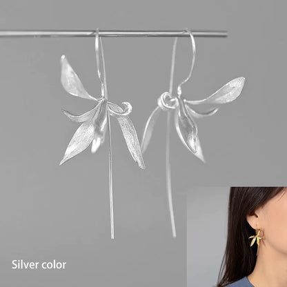 925 Sterling Silver Vintage Tassel Ball Earrings