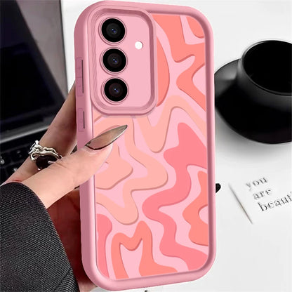 Striped Pattern Phone Case For Samsung Galaxy
