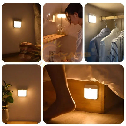 Motion Sensor Light USB Night Light LED Lamp