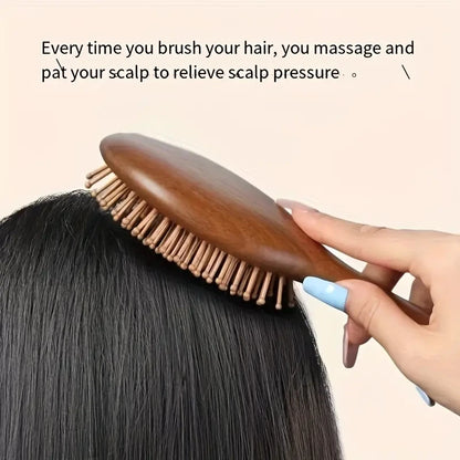 Sandalwood Air Cushion Comb Brush