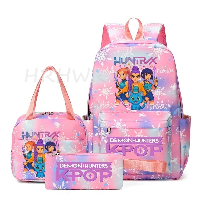 KPop Demon Hunters Backpack Simple Large Capacity