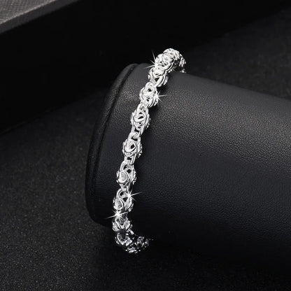 DANA 925 Sterling Silver Ball Bracelets