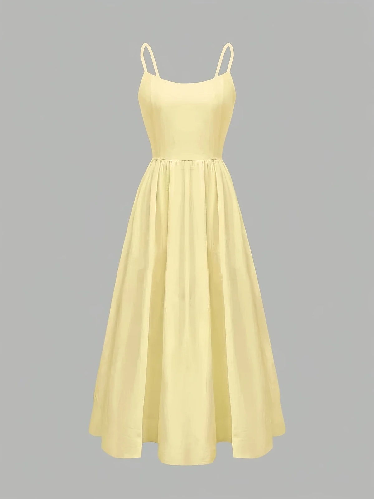 Elegant Sleeveless Chic Strap Dress Minimalist Fit