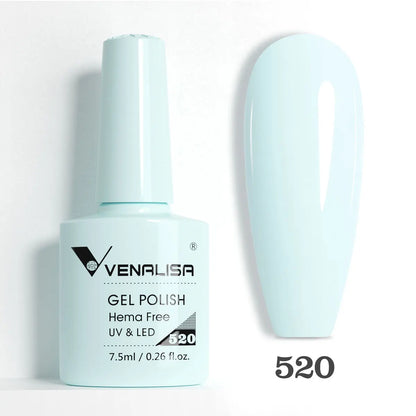 Full Coverage Beautiful Semi Permanent Soak Off UV LED Gel Nail Polish