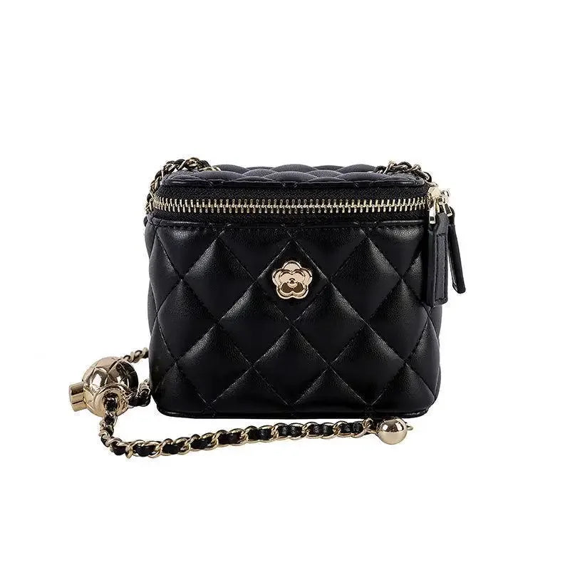 Camellia lingeries chain box small bag