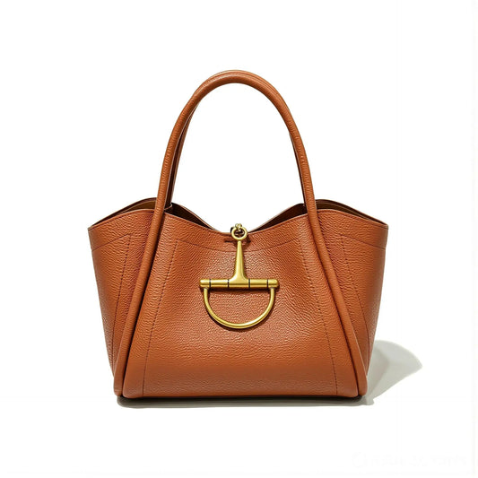 Minimalist Unique Leisure Business Diaper Leather Bags