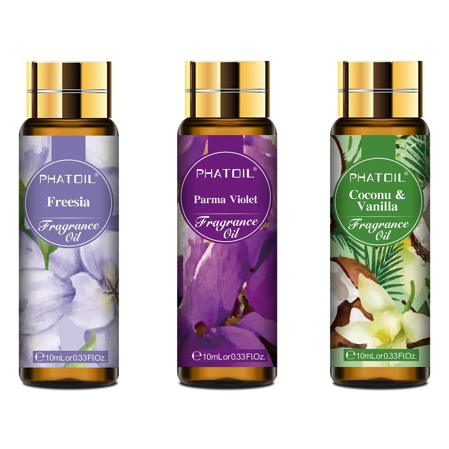 PHATOIL 1/3/9pcs 10ml Sweet Fruit Fragrance Oil