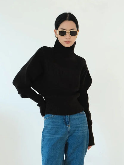 Loose Casual Versatile Long Sleeve Knit Sweater Pullovers