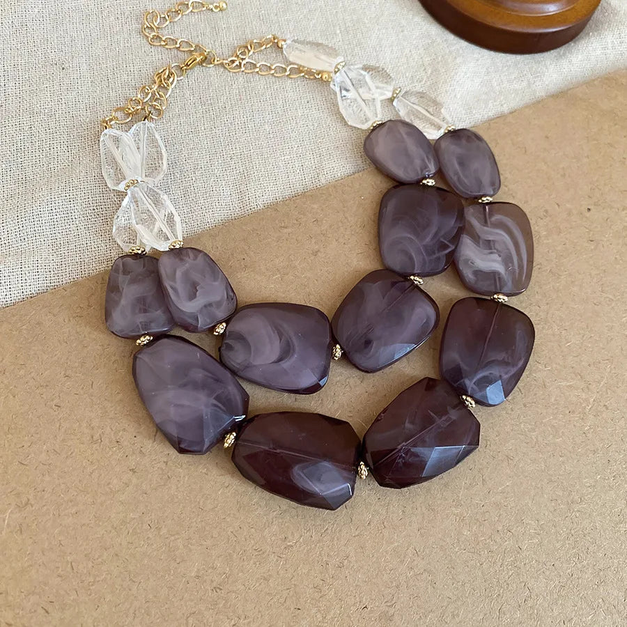 Bohemian Acrylic Choker Necklaces