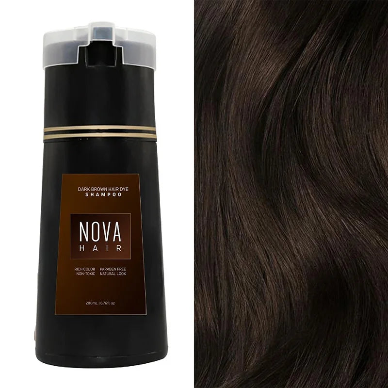 Nova Hair Dyeing Hair Care Shampoo 3-in-1