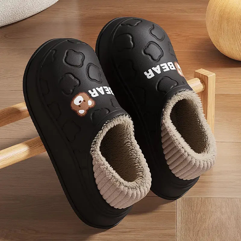 Waterproof Cotton Cotton Shoes Slipper