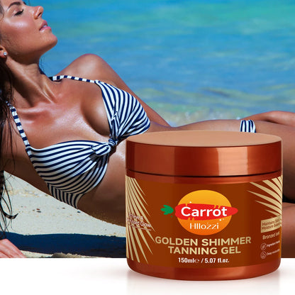 Carrot Golden Shimmer Sunless Tanning Lotion