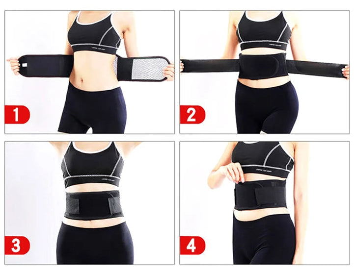 Waist Back Lumbar Magnetite Belt
