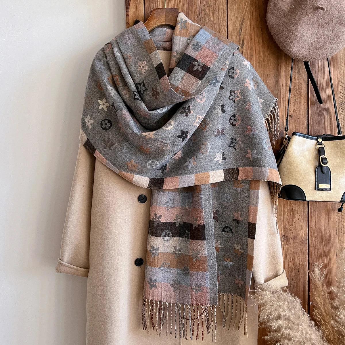 Cashmere Scarf Winter Shawls