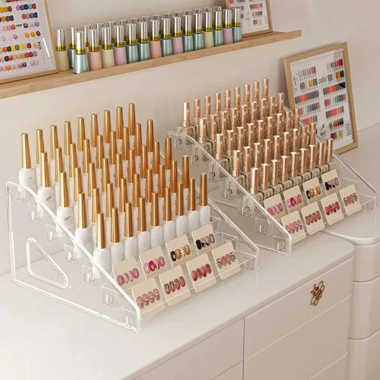 3/4/5/6/7 Layers Acrylic Nail Polish Display Organizer