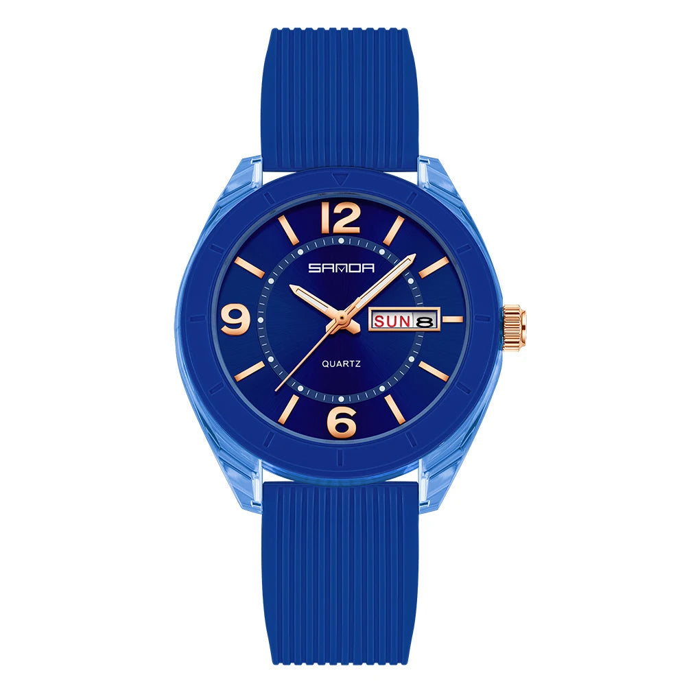 DANA Night Light Waterproof Quartz Watch